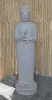  Product image 1 of the product “Standing Buddha made of Riverstone in Dharmachakra position - gesture of wheel of the teaching of Dharma. About 180cm height. ”